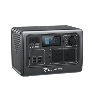Buy BLUETTI EB55 Portable Power Station (700W 537Wh) - Mud Tracks